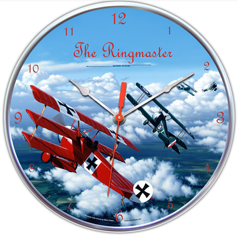 The Ringmaster by Stan Stokes - Collectible Wall Clock